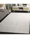 Safavieh Abstract Sage Loom Hand-tufted Wool Rug In Gray