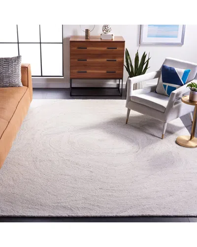 Safavieh Abstract Solura Hand-tufted Wool-blend Rug In Gray