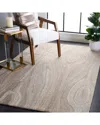 Safavieh Abstract Stonebark Hand-tufted Wool Rug In Neutral