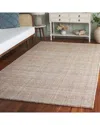 Safavieh Abstract Stria Hand-tufted Rug In Brown