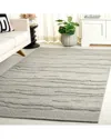 Safavieh Abstract Tarell Hand-tufted Wool-blend Rug In Gray