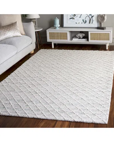 Safavieh Abstract Tonara Hand-tufted Wool-blend Rug In White
