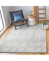 Safavieh Abstract Whispen Hand-tufted Wool-blend Rug In Gray