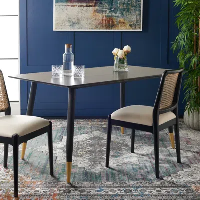 Safavieh Acre Dining Table In Black