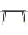 Safavieh Acre Dining Table In Black