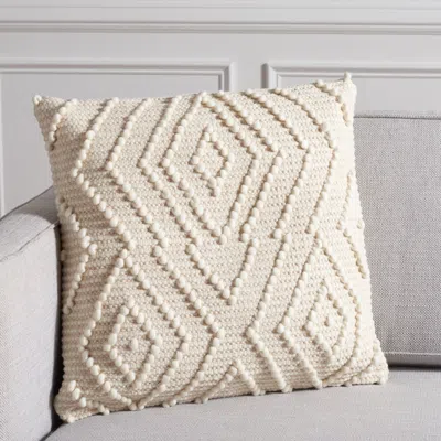 Safavieh Adalia Wool-blend Pillow In White