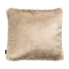 Safavieh Adanna Fur Square Throw Pillow In Brown