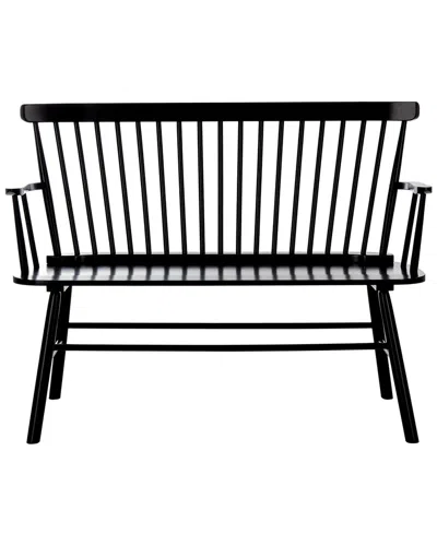 Safavieh Addison Loveseat In Black