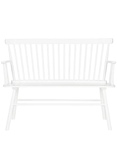Safavieh Addison Loveseat In White