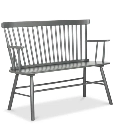 Safavieh Addison Spindleback Settee In Gray