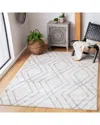 Safavieh Adirondack Ashlark Power Loomed Rug Ivory / Grey In Gray