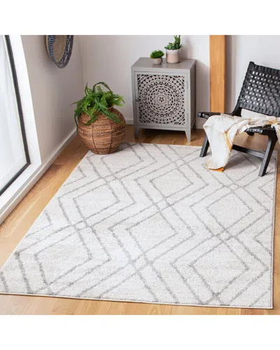 Safavieh Adirondack Ashlark Power Loomed Rug Ivory / Grey In Gray