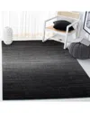 Safavieh Adirondack Bluffshade Power Loomed Rug Dark Grey / In Black