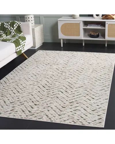 Safavieh Adirondack Cedarfall Power Loomed Rug Ivory / Dark In White