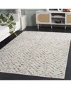 Safavieh Adirondack Cedarfall Power Loomed Rug Ivory / Dark In White