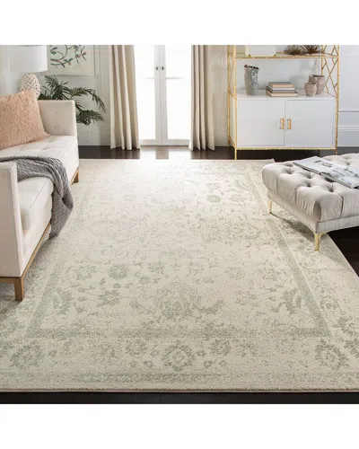 Safavieh Adirondack Cliffmere Power Loomed Rug Ivory / Sage In Neutral