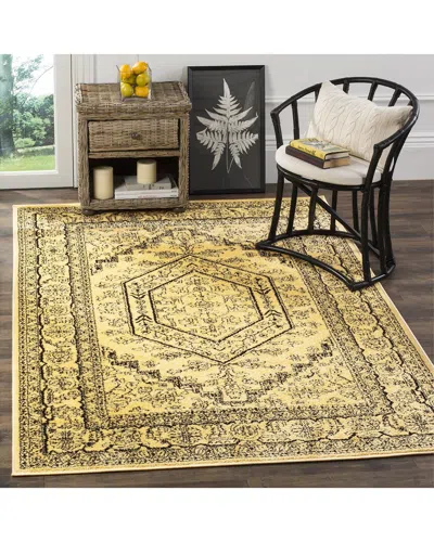 Safavieh Adirondack Driftmere Power Loomed Rug Gold / Black