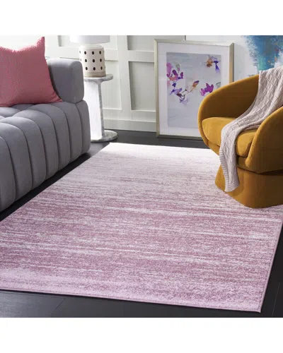 Safavieh Adirondack Duskridge Power Loomed Rug Cream / Purp In Pink