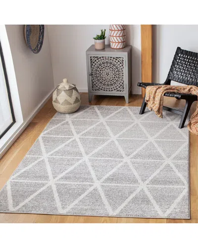Safavieh Adirondack Eloria Power Loomed Rug Grey / Ivory In Gray