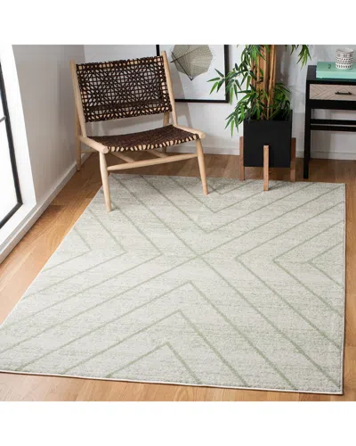 Safavieh Adirondack Elyse Power Loomed Rug Ivory / Sage In Gray