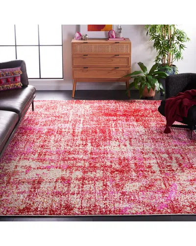 Safavieh Adirondack Fadren Power Loomed Rug Red / Gold