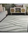 Safavieh Adirondack Fluentra Power Loomed Rug Ivory / Sage In Green