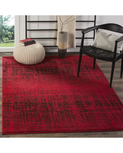 Safavieh Adirondack Fraydin Power Loomed Rug Red / Black