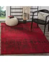 Safavieh Adirondack Fraydin Power Loomed Rug Red / Black In Red