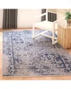 Safavieh Adirondack Machine Made Area Rug, Ivory / Navy Traditional Style Easy Care In Multi