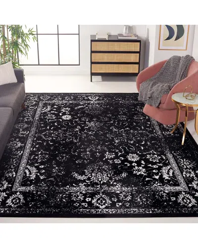 Safavieh Adirondack Gloomvale Power Loomed Rug Black / Ivor