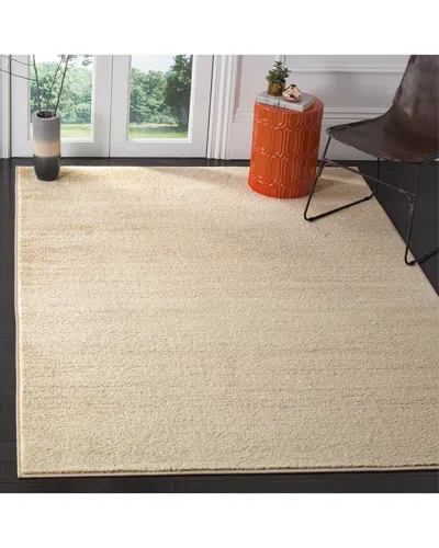 Safavieh Adirondack Hearthcliff Power Loomed Rug Champagne In Neutral