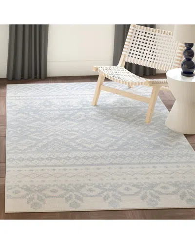 Safavieh Adirondack Hightrail Power Loomed Rug Ivory / Slat In Gray