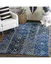 Safavieh Adirondack Hushwater Power Loomed Rug Silver / Mul In Blue