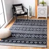 Safavieh Adirondack Machine Made Area Rug, Dark Grey / Ivory Bohemian Style Easy Care In Black