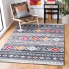 Safavieh Adirondack Machine Made Area Rug, Grey / Beige Bohemian Style Easy Care In Multi