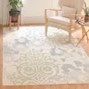 Safavieh Adirondack Machine Made Area Rug, Ivory / Blue Transitional Style Easy Care In Neutral