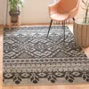 Safavieh Adirondack Machine Made Area Rug, Silver / Black Traditional Style Easy Care In Black