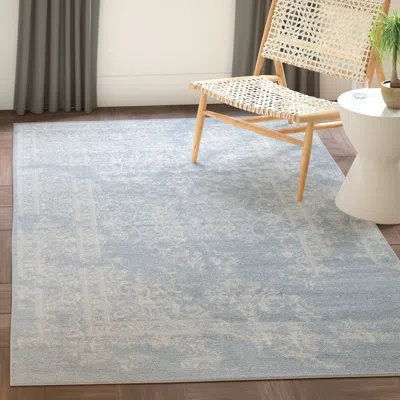 Safavieh Adirondack Machine Made Area Rug, Slate / Ivory Traditional Style Easy Care In Neutral