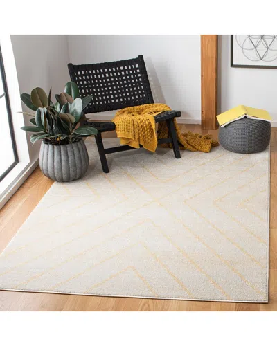 Safavieh Adirondack Medora Power Loomed Rug Ivory / Gold In Neutral
