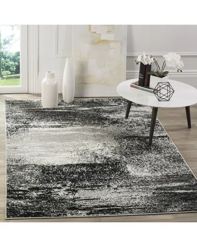 Safavieh Adirondack Moordell Power Loomed Rug Silver / Mult In Gray