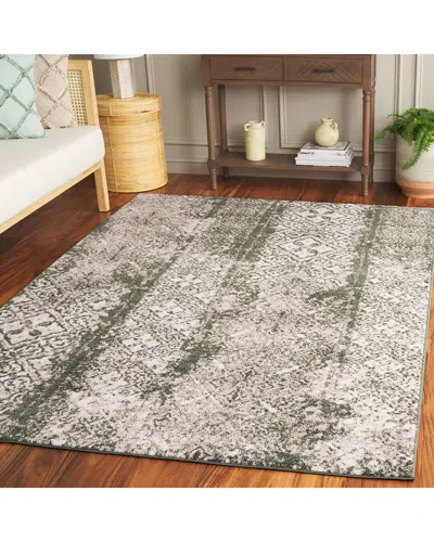 Safavieh Adirondack Mosslyn Power Loomed Rug Dark Green / I In Neutral
