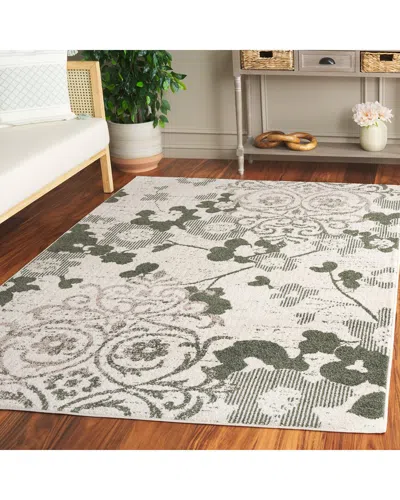 Safavieh Adirondack Pineshade Power Loomed Rug Ivory / Dark In Gray