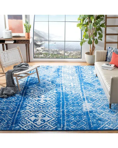 Safavieh Adirondack Poolen Power Loomed Rug In Blue