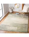 Safavieh Adirondack Ravencleft Power Loomed Rug Ivory / Sag In Green