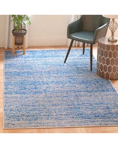 Safavieh Adirondack Ripplee Power Loomed Rug Blue / Silver
