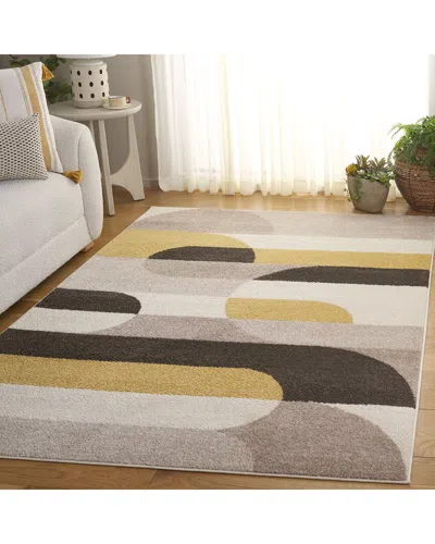 Safavieh Adirondack Saffelle Power Loomed Rug Beige / Yello In Multi