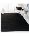 Safavieh Adirondack Shadron Power Loomed Rug Black / Ivory In Black