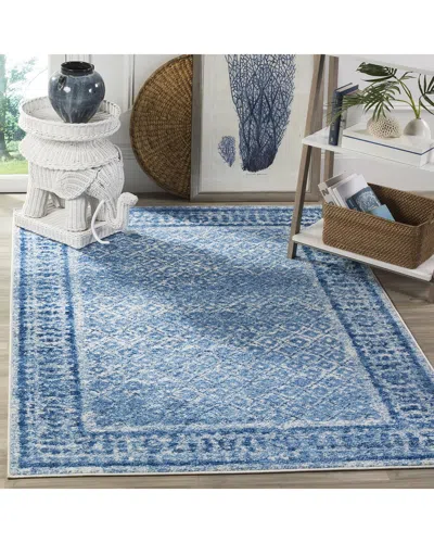 Safavieh Adirondack Shorelin Power Loomed Rug Silver / Blue