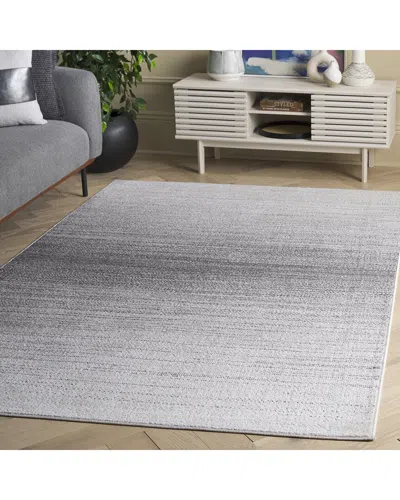 Safavieh Adirondack Silvanpetal Power Loomed Rug Light Grey In Gray