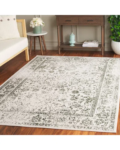 Safavieh Adirondack Stormfern Power Loomed Rug Ivory / Dark In Neutral